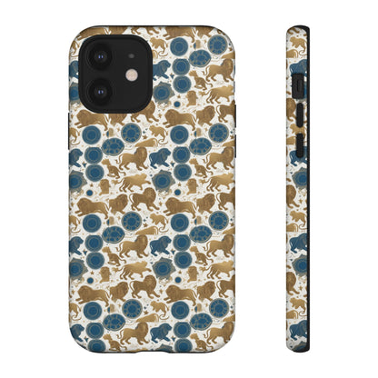 Tough Cases, Leo, Zodiac v2, Metal Pattern
