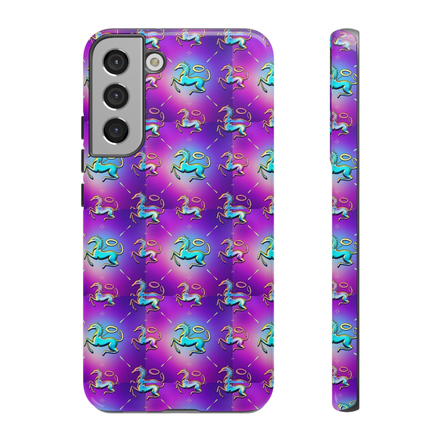 Tough Cases, Aquarius, Zodiac, Metal Pattern