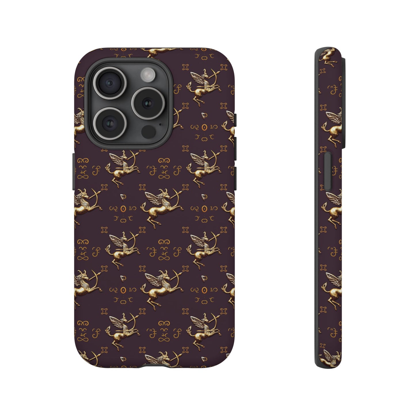 Tough Cases, Sagittarius, Zodiac v3, Metal Pattern