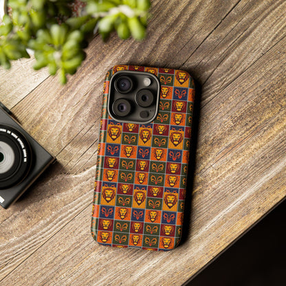 Tough Cases, Leo, Zodiac v1, Shape Pattern