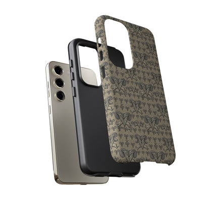 Tough Cases, Aries, Zodiac, Metal Pattern