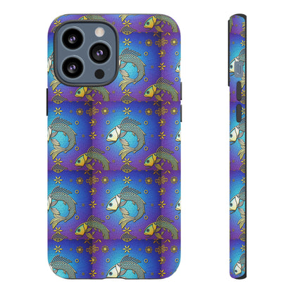 Tough Cases, Pisces, Zodiac v2, Metal Pattern