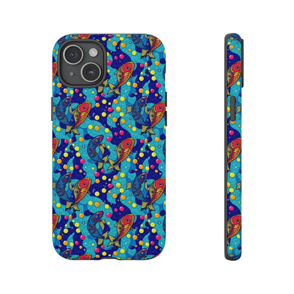 Tough Cases, Pisces, Zodiac v2, Bubble Pattern