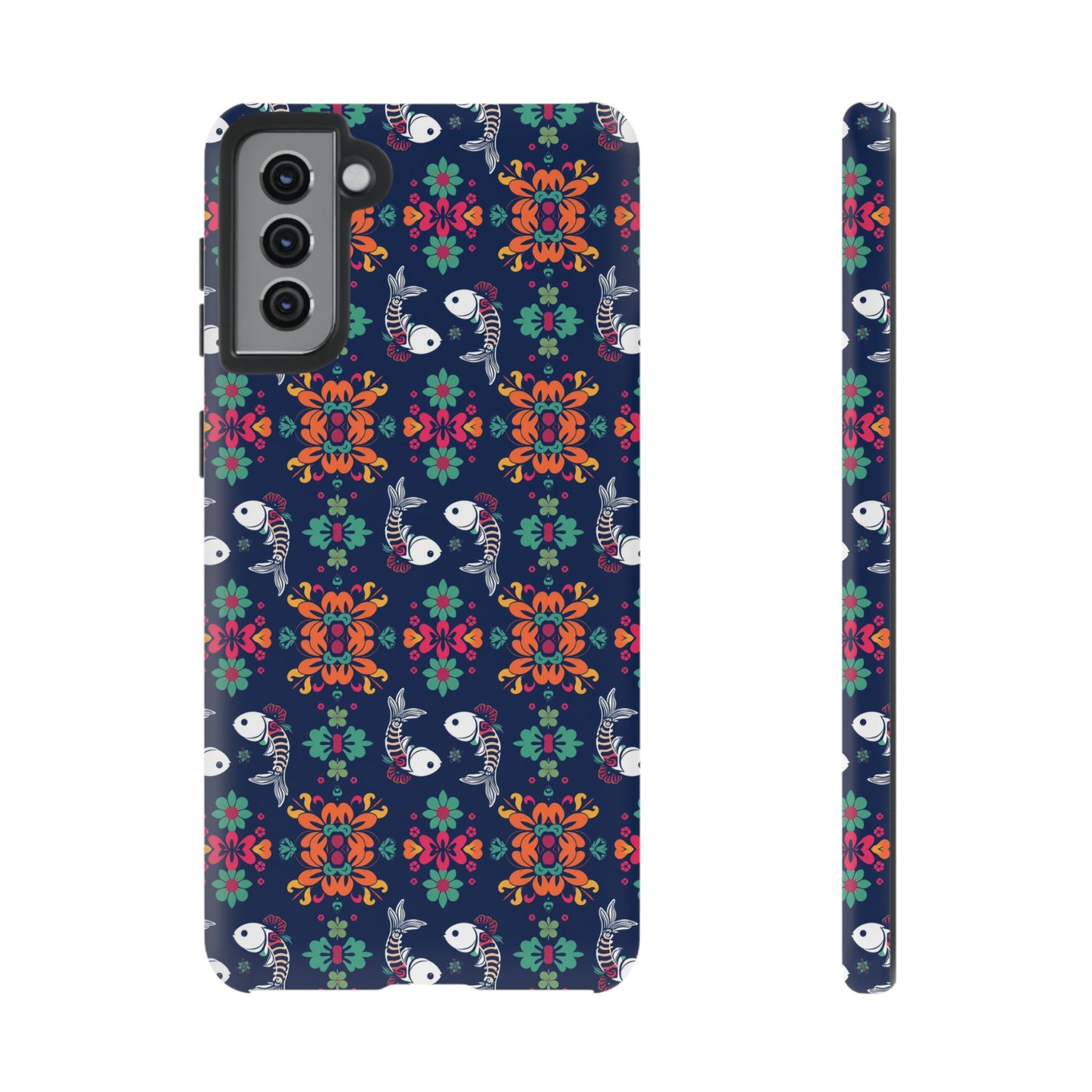 Tough Cases, Pisces, Zodiac, Flower Pattern