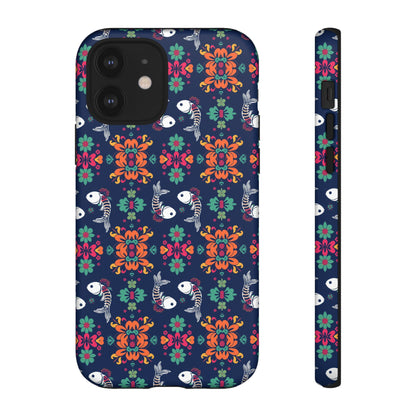 Tough Cases, Pisces, Zodiac, Flower Pattern