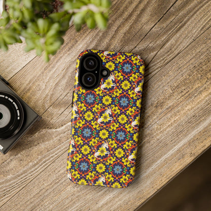 Tough Cases, Aquarius, Zodiac v3, Flower Pattern