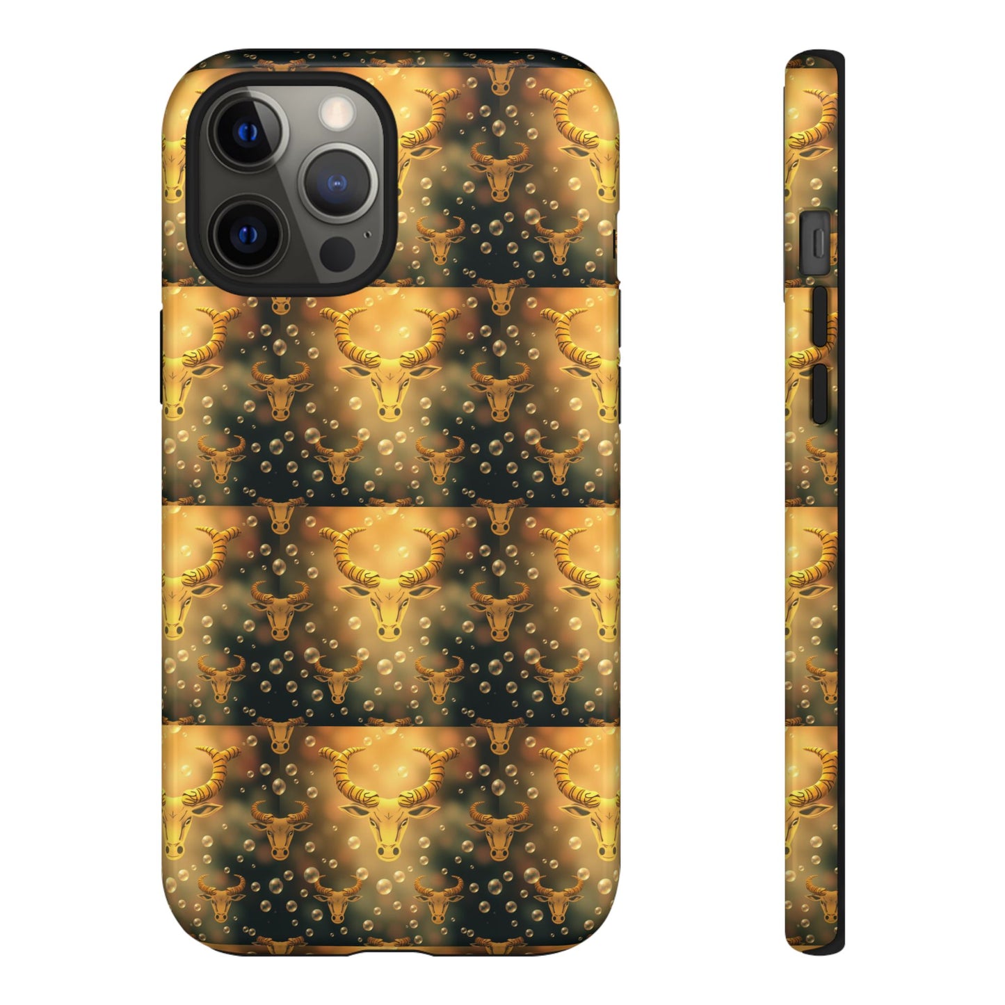 Tough Cases, Taurus, Zodiac v1, Bubble Pattern