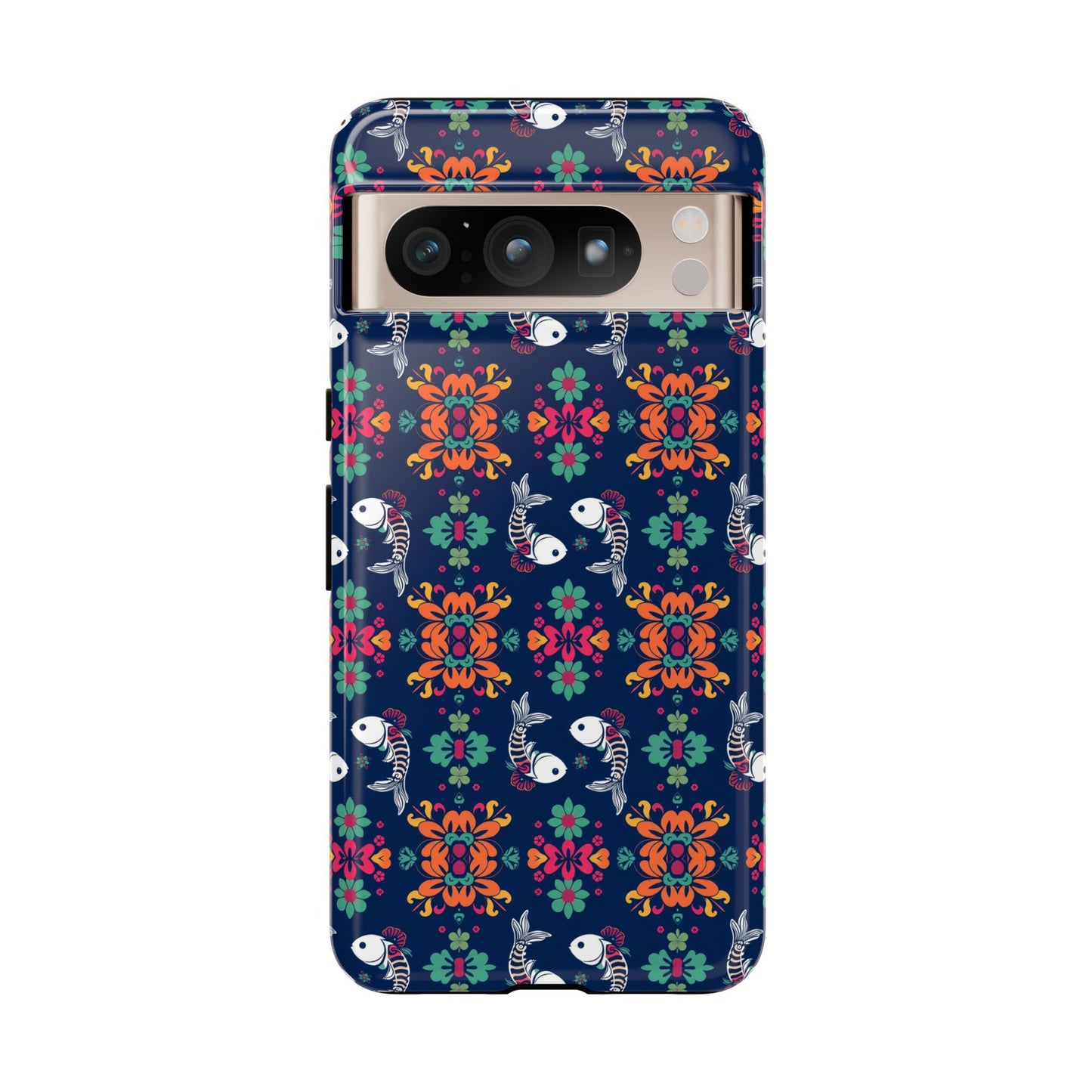 Tough Cases, Pisces, Zodiac, Flower Pattern