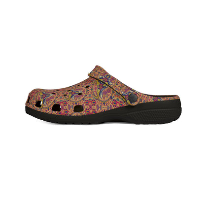 EVA Foam Rubber Shoes, (AOP), Taurus, Zodiac v4, Pattern