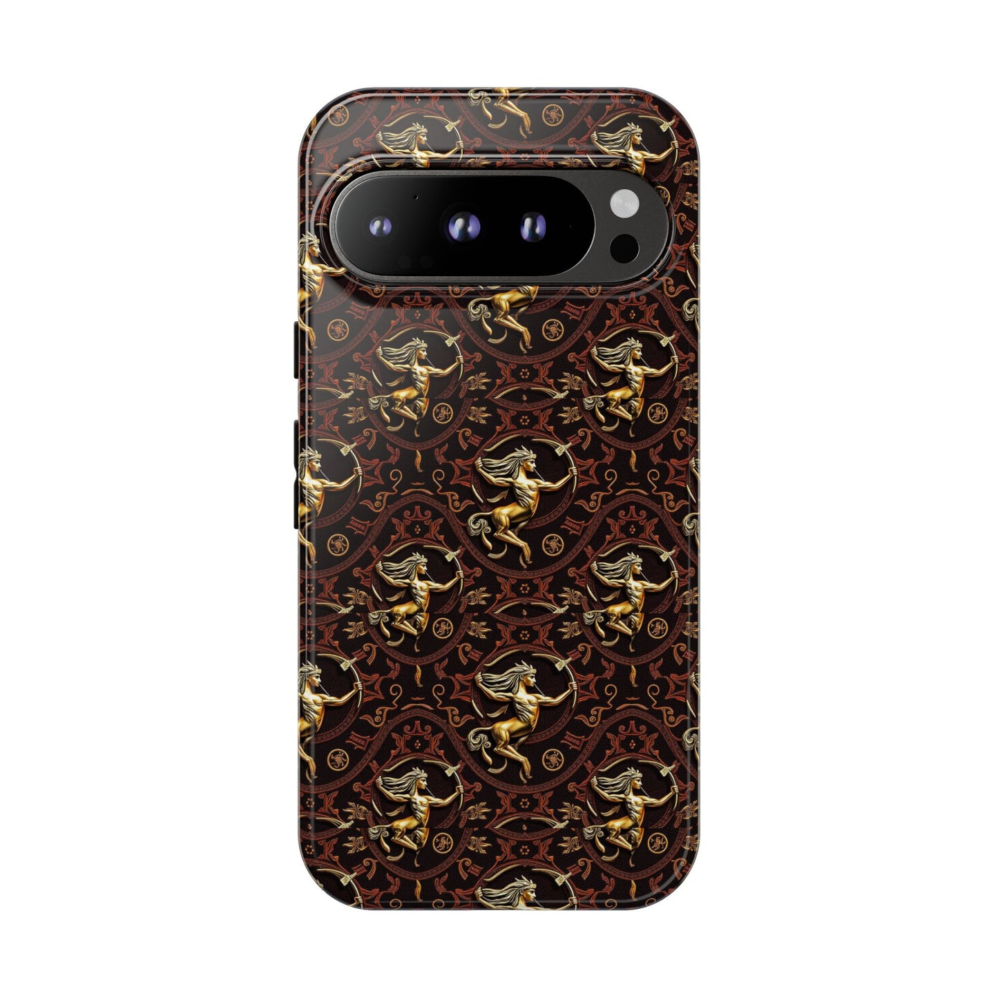 Tough Cases, Sagittarius, Zodiac, Metal Pattern