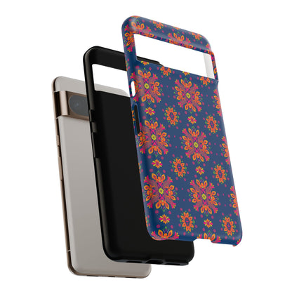 Tough Cases, Gemini, Zodiac v2, Flower Pattern