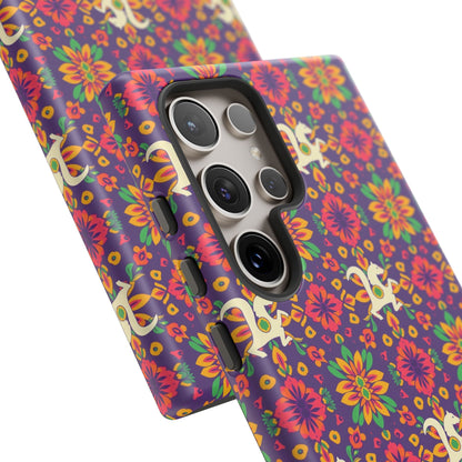 Tough Cases, Aquarius, Zodiac v1, Flower Pattern