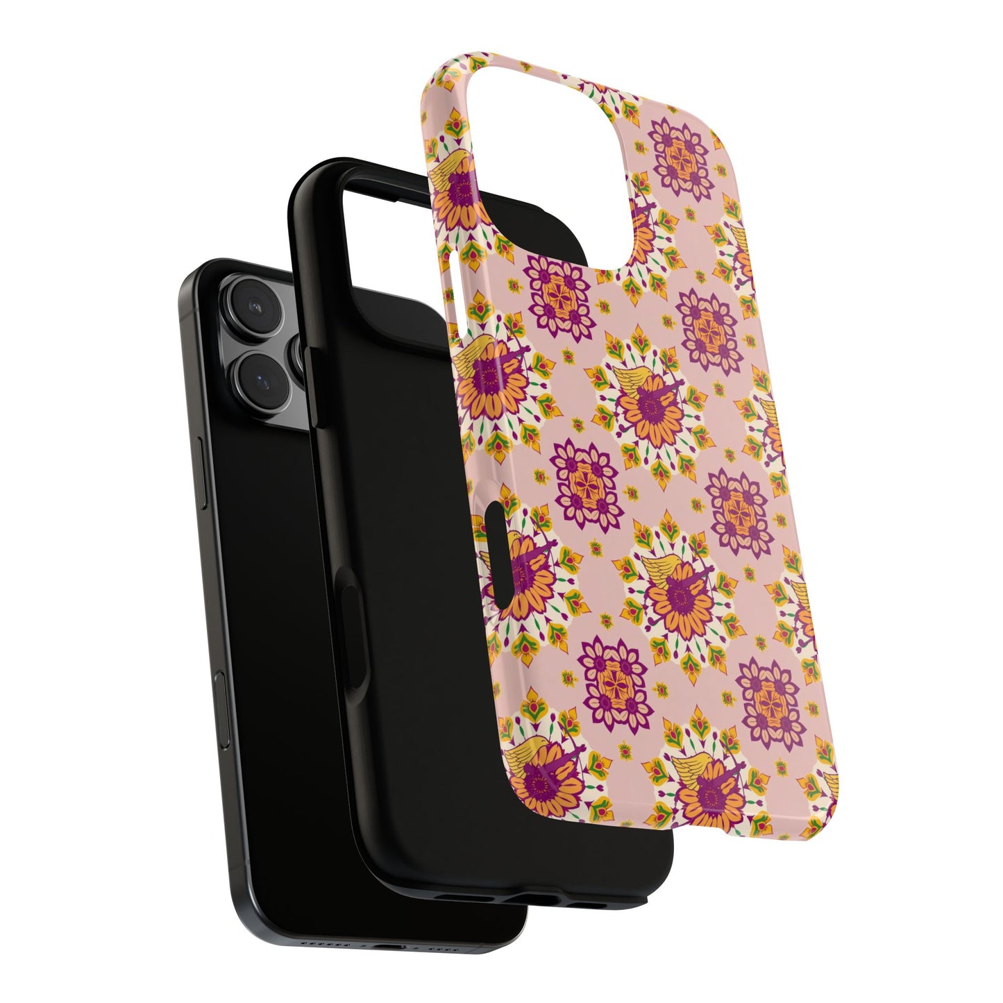 Tough Cases, Sagittarius, Zodiac v4, Flower Pattern