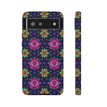Tough Cases, Scorpio, Zodiac v4, Flower Pattern