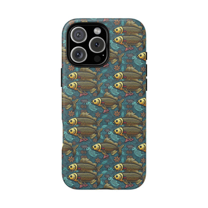Tough Cases, Pisces, Zodiac v1, Metal Pattern
