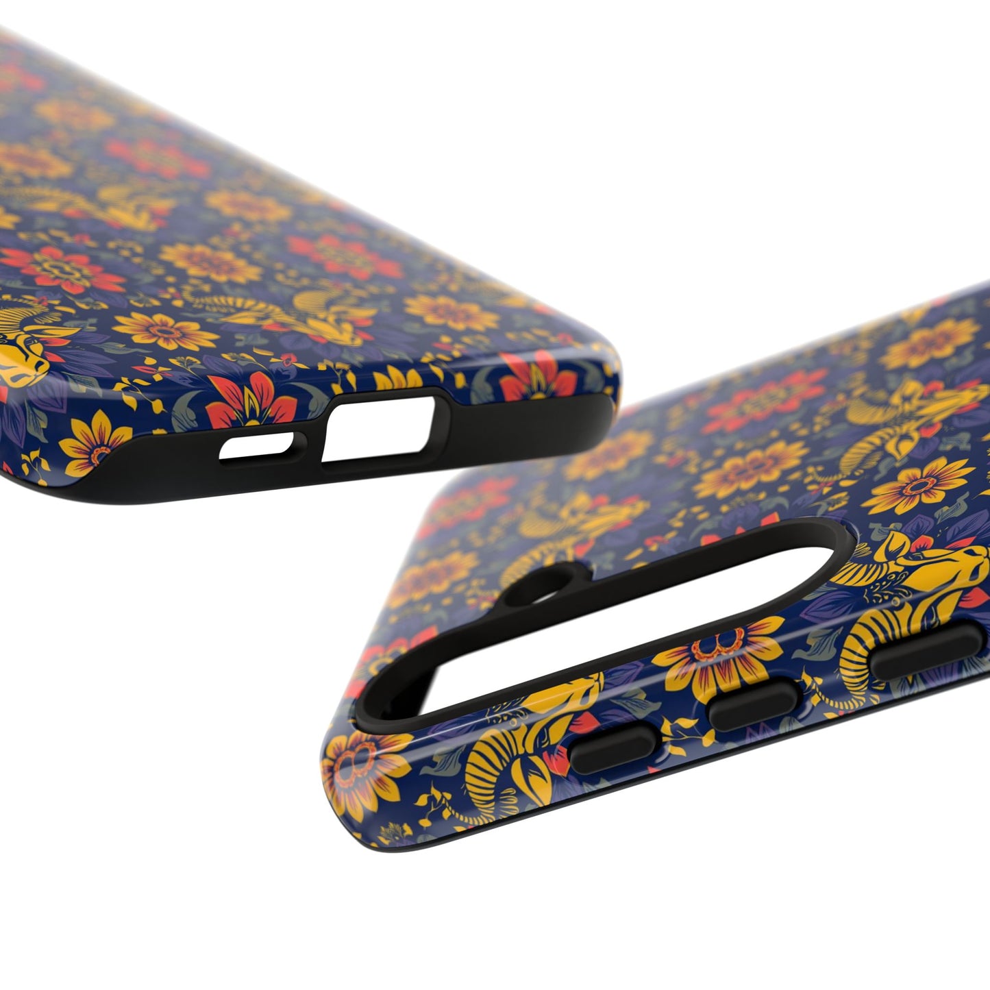 Tough Cases, Taurus, Zodiac v3, Flower Pattern