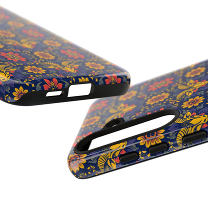 Tough Cases, Taurus, Zodiac v3, Flower Pattern