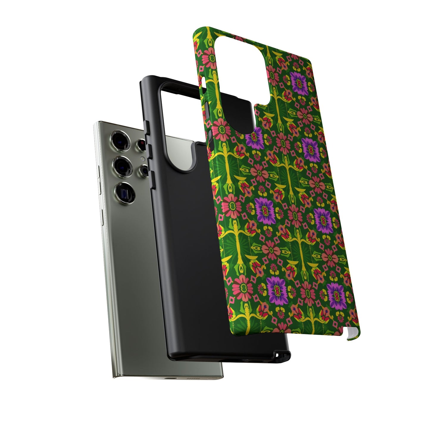 Tough Cases, Libra, Zodiac, Flower Pattern
