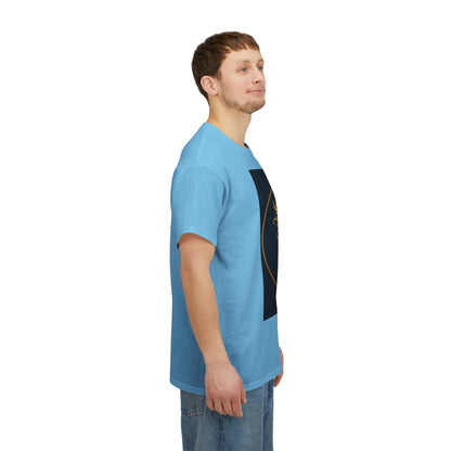 Unisex Heavy Cotton T-Shirt, Capricorn Animal v3, Symbol, Zodiac Design
