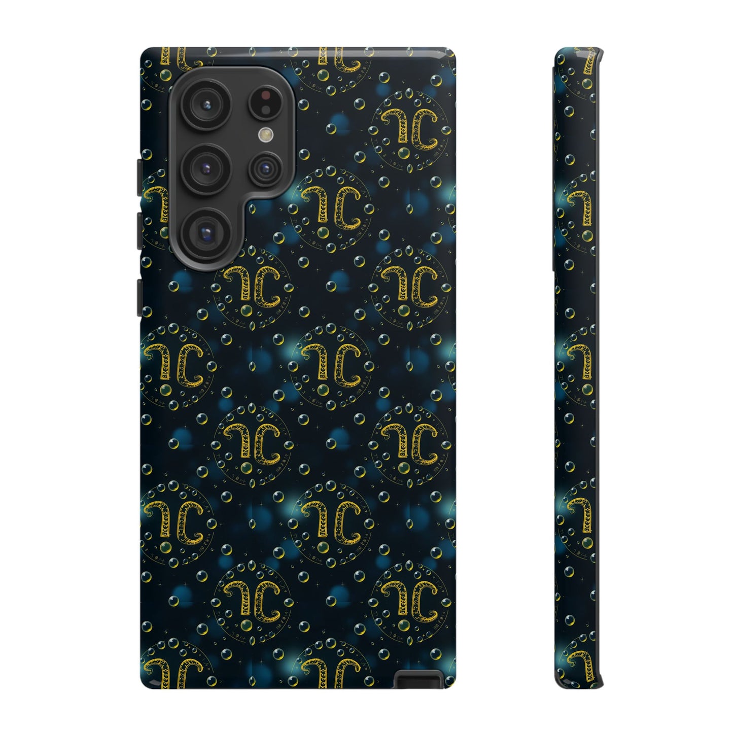 Tough Cases, Aquarius, Zodiac v2, Bubble Pattern
