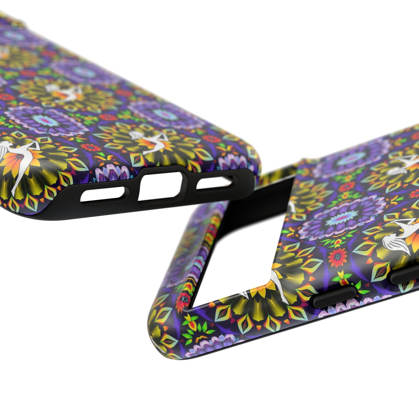 Tough Cases, Sagittarius, Zodiac v1, Flower Pattern