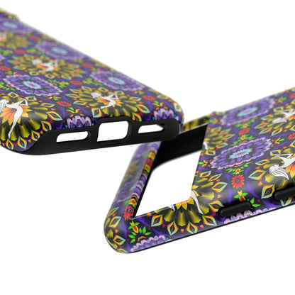 Tough Cases, Sagittarius, Zodiac v1, Flower Pattern