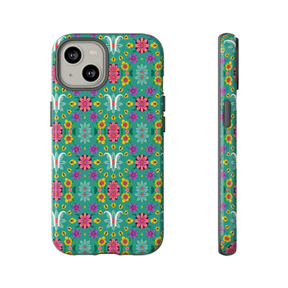 Tough Cases, Aquarius, Zodiac v4, Flower Pattern