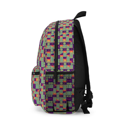 Backpack, Aquarius, Zodiac, Shapes Pattern