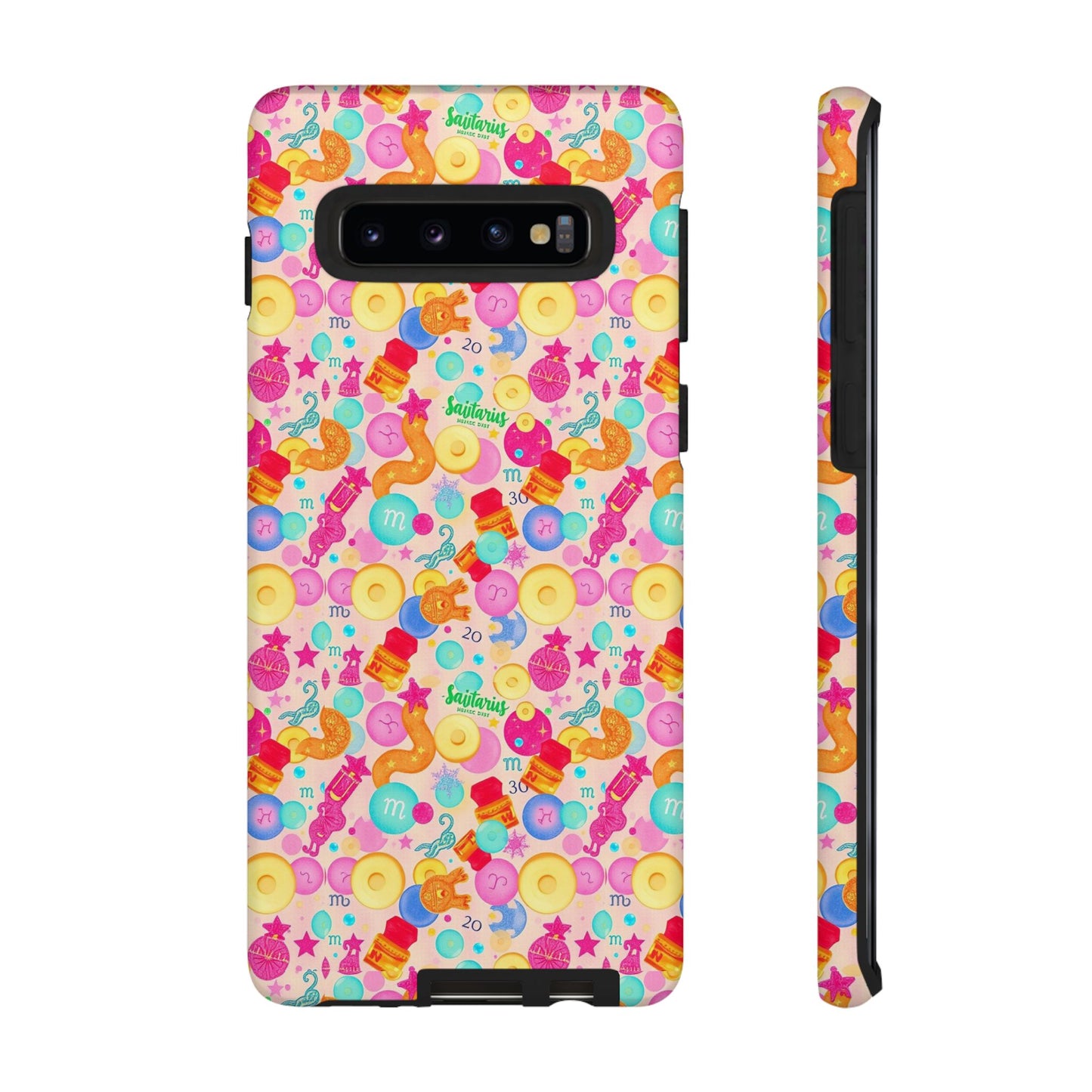 Tough Cases, Sagittarius, Zodiac v2, Bubble Pattern