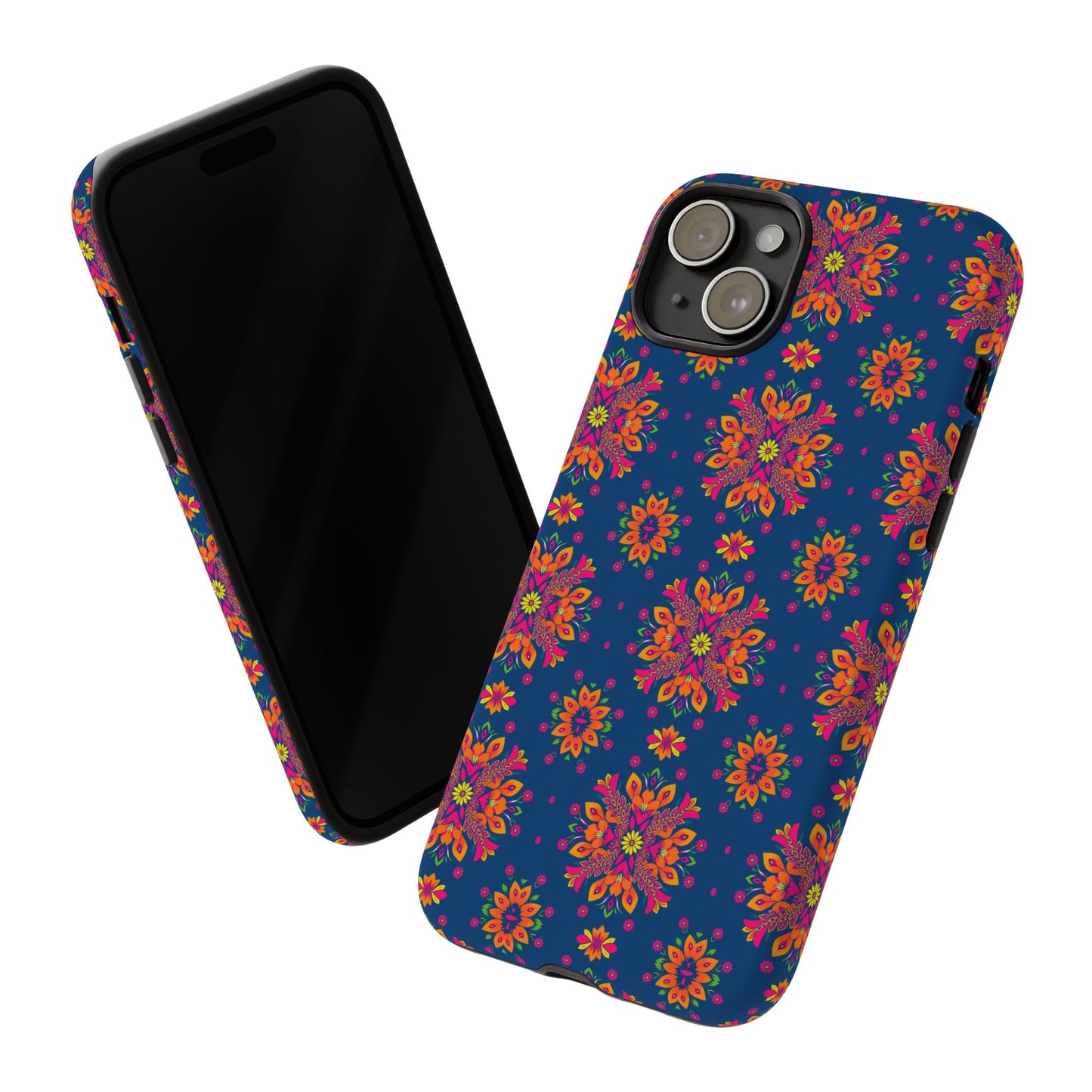 Tough Cases, Gemini, Zodiac v2, Flower Pattern