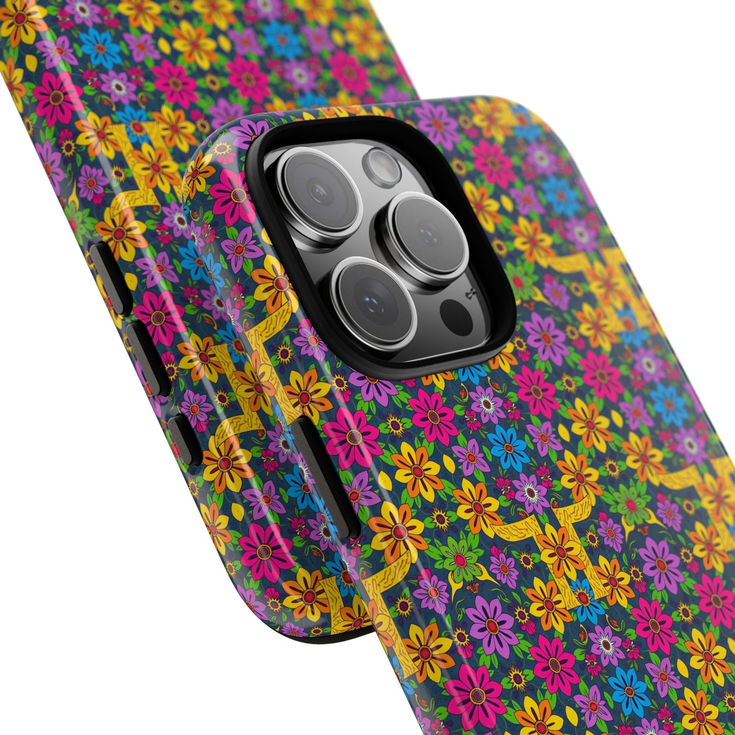 Tough Cases, Gemini, Zodiac v3, Flower Pattern