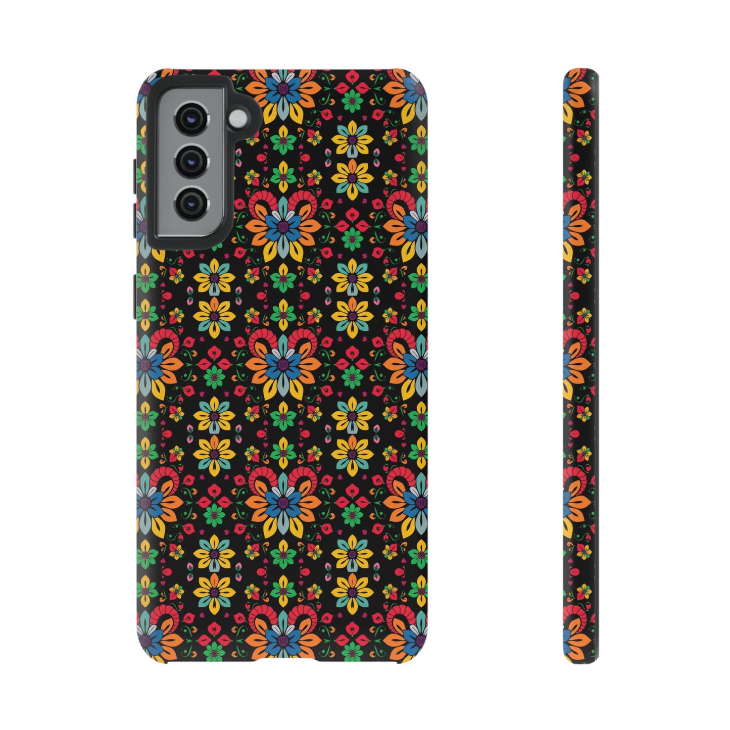 Tough Cases, Aries, Zodiac v2, Flower Pattern