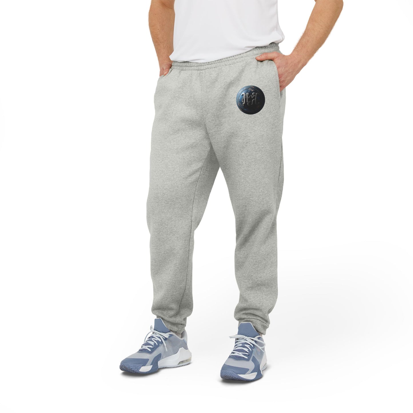 Adidas, Unisex Fleece Joggers, Planet Symbol, Gemini