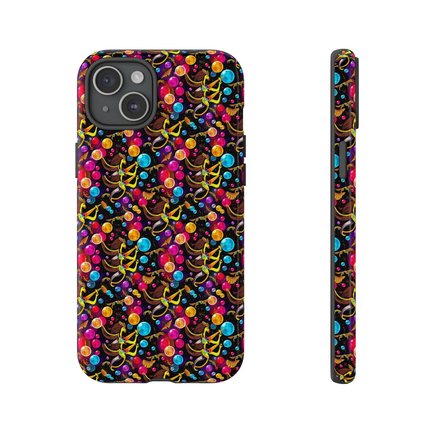 Tough Cases, Sagittarius, Zodiac v1, Bubble Pattern