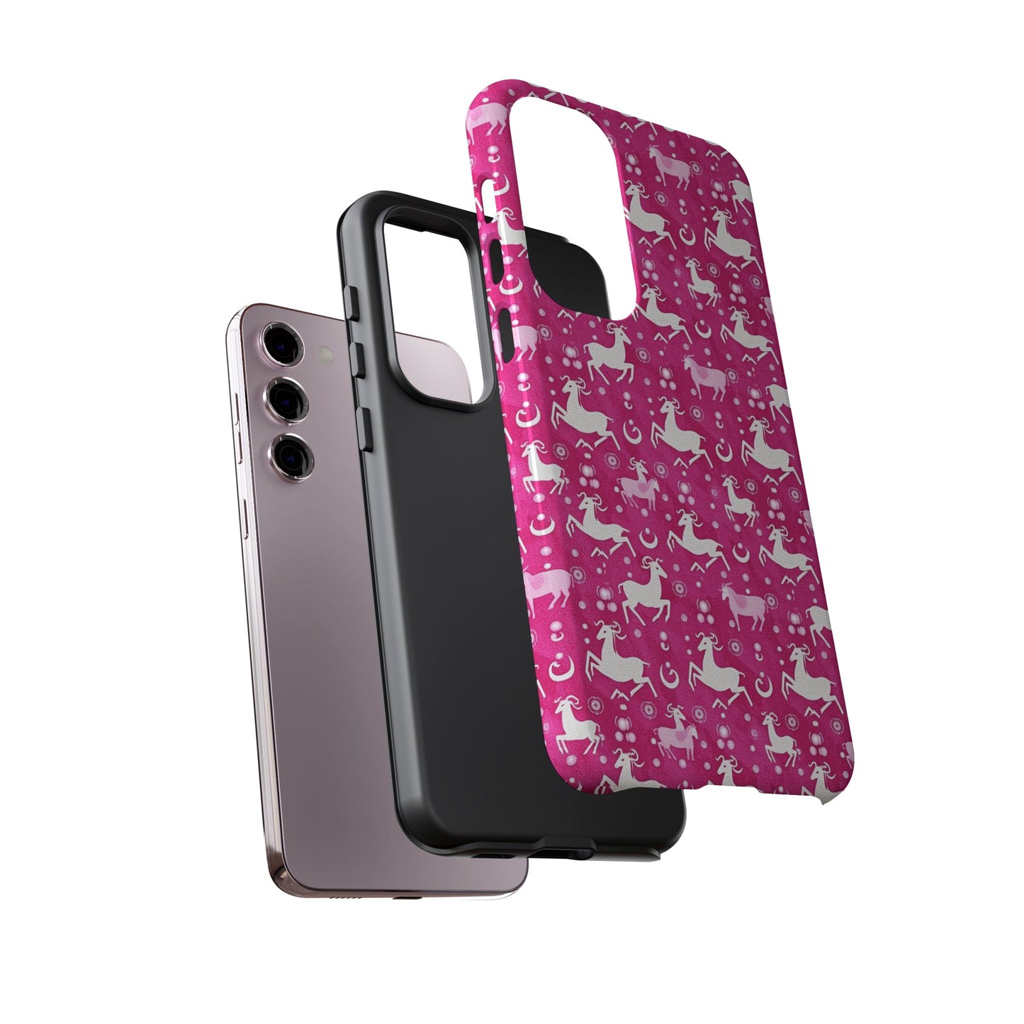 Tough Cases, Capricorn, Zodiac v1, Bubble Pattern