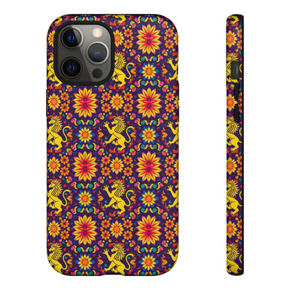 Tough Cases, Leo, Zodiac, Flower Pattern