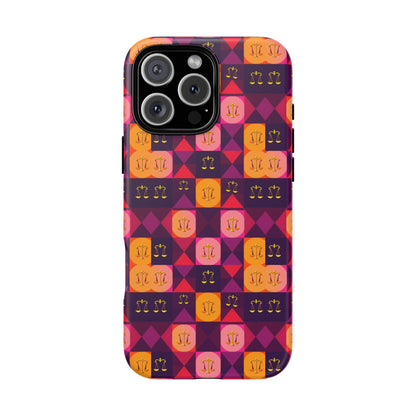 Tough Cases, Libra, Zodiac v1, Shape Pattern