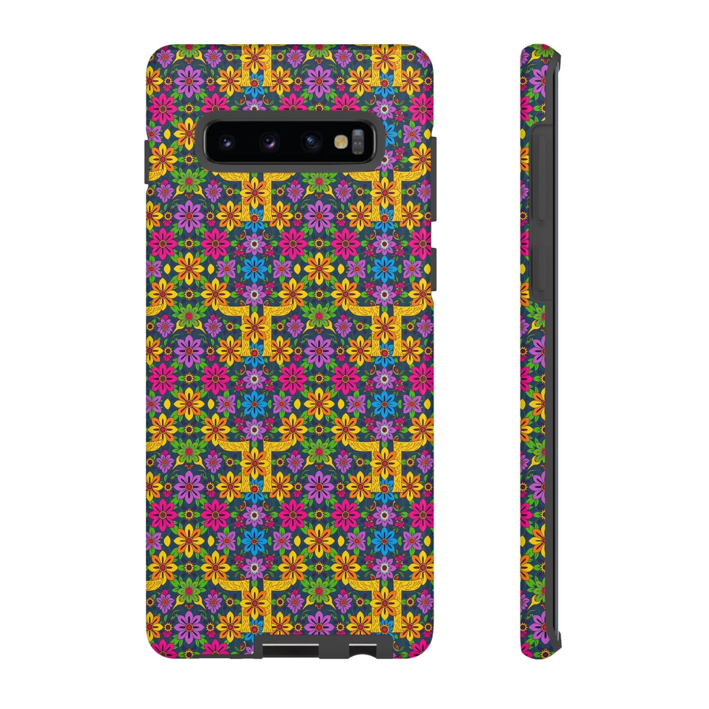 Tough Cases, Gemini, Zodiac v3, Flower Pattern
