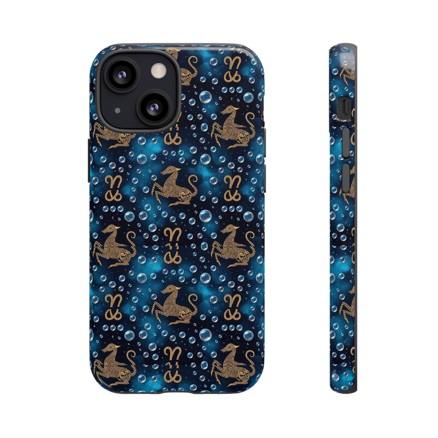 Tough Cases, Capricorn, Zodiac, Bubble Pattern