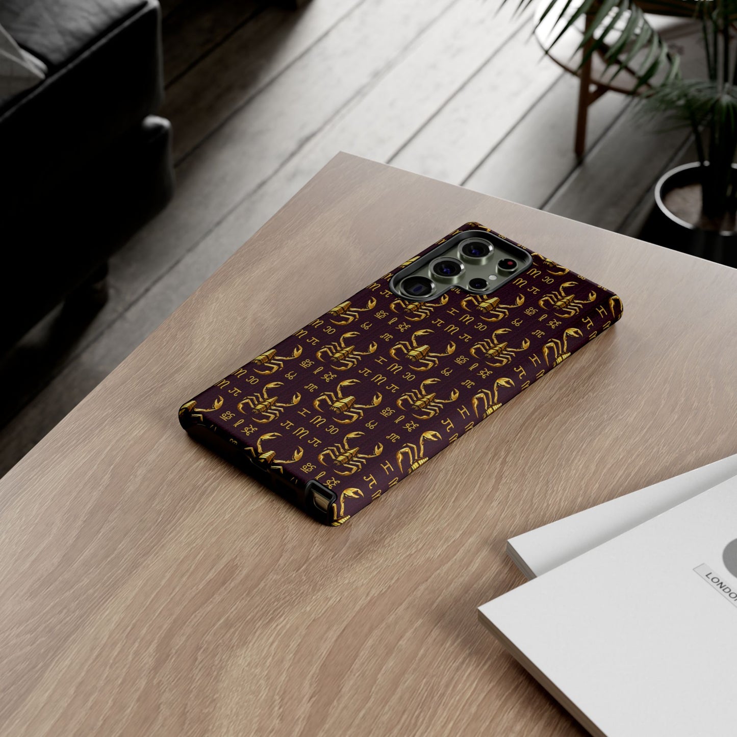 Tough Cases, Scorpio, Zodiac v2, Metal Pattern