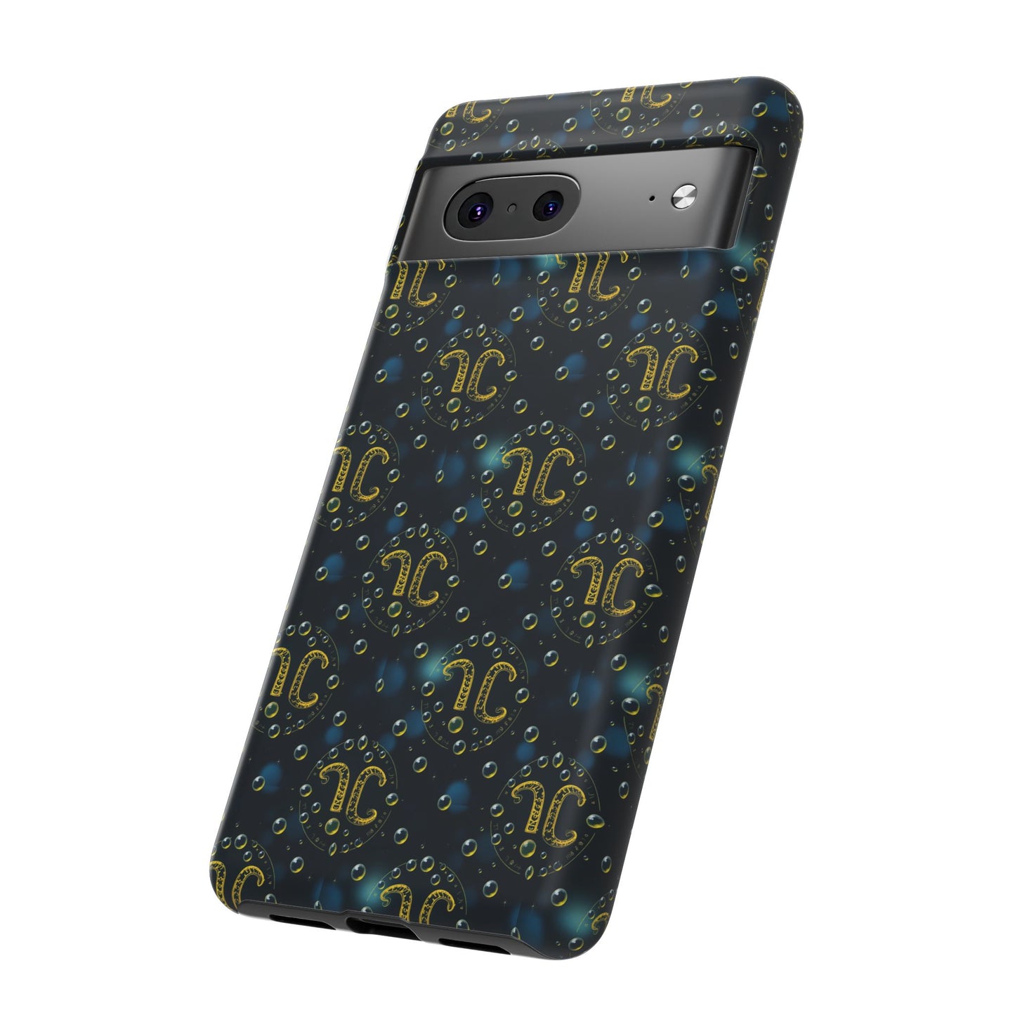 Tough Cases, Aquarius, Zodiac v2, Bubble Pattern