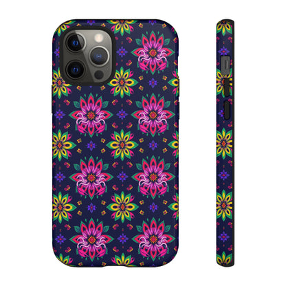 Tough Cases, Scorpio, Zodiac v4, Flower Pattern