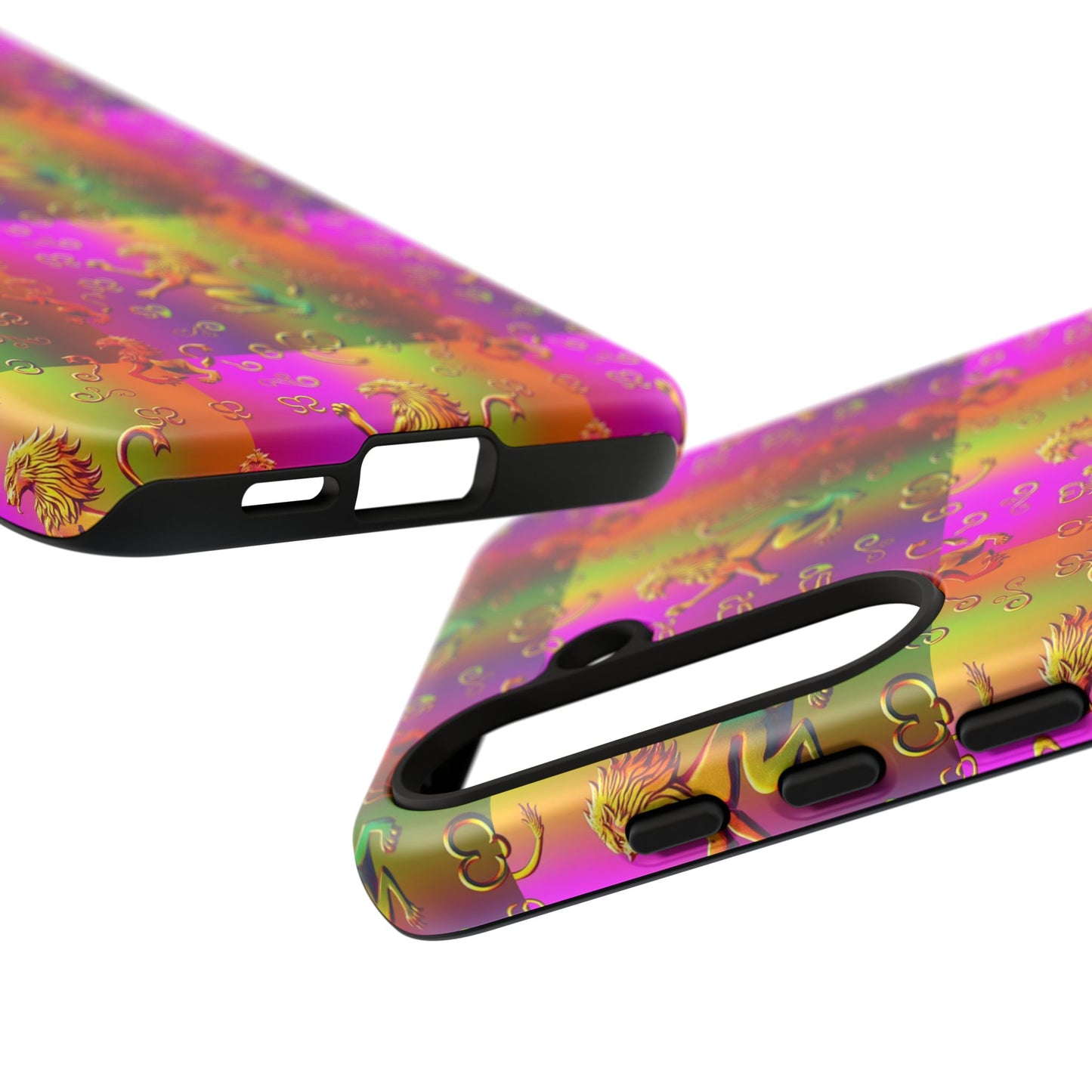 Tough Cases, Leo, Zodiac v1, Metal Pattern