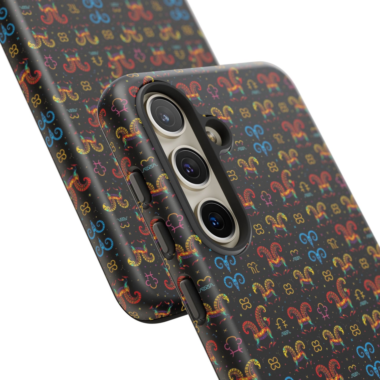Tough Cases, Aries, Zodiac v1, Metal Pattern