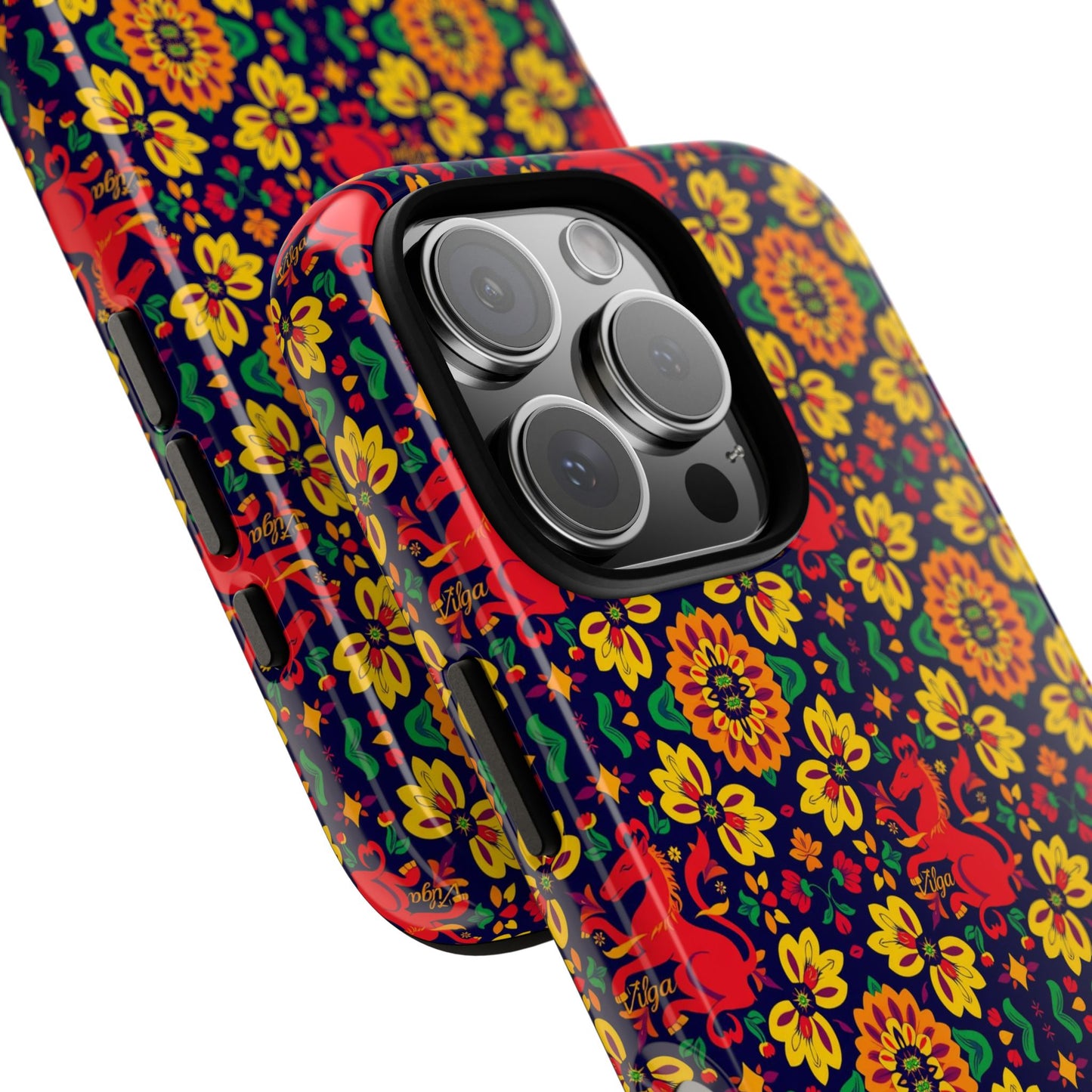Tough Cases, Virgo, Zodiac v2, Flower Pattern
