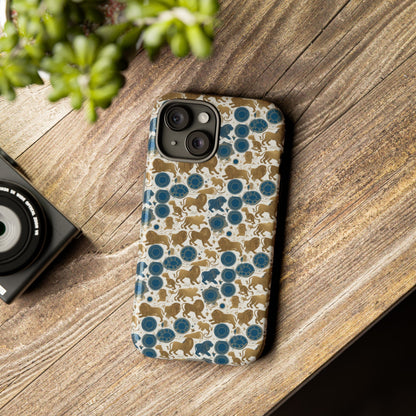 Tough Cases, Leo, Zodiac v2, Metal Pattern