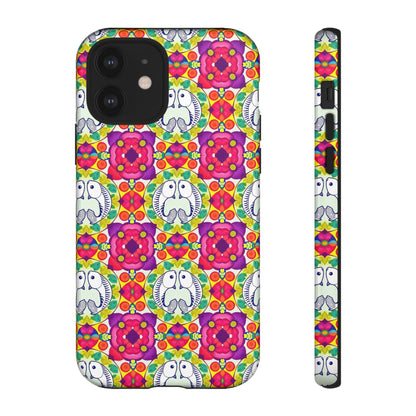 Tough Cases, Pisces, Zodiac v2, Flower Pattern