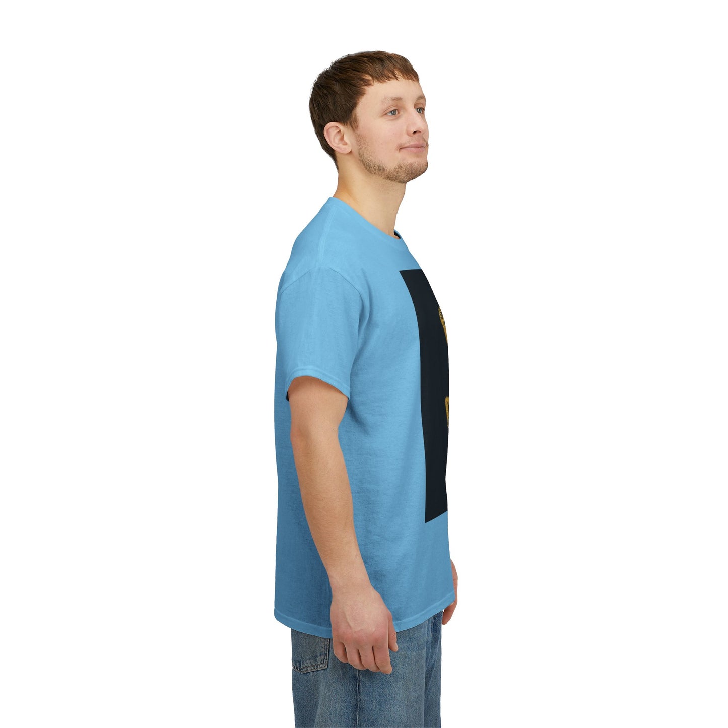 Unisex Heavy Cotton T-Shirt, Capricorn God, Zodiac Design