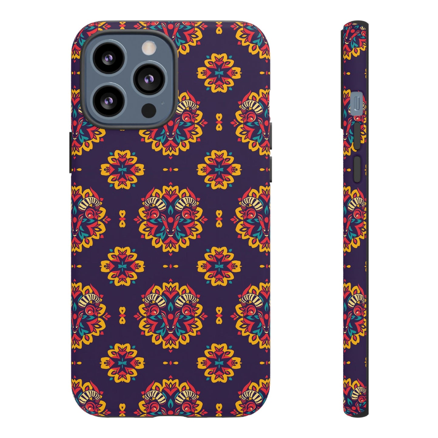 Tough Cases, Taurus, Zodiac, Flower Pattern