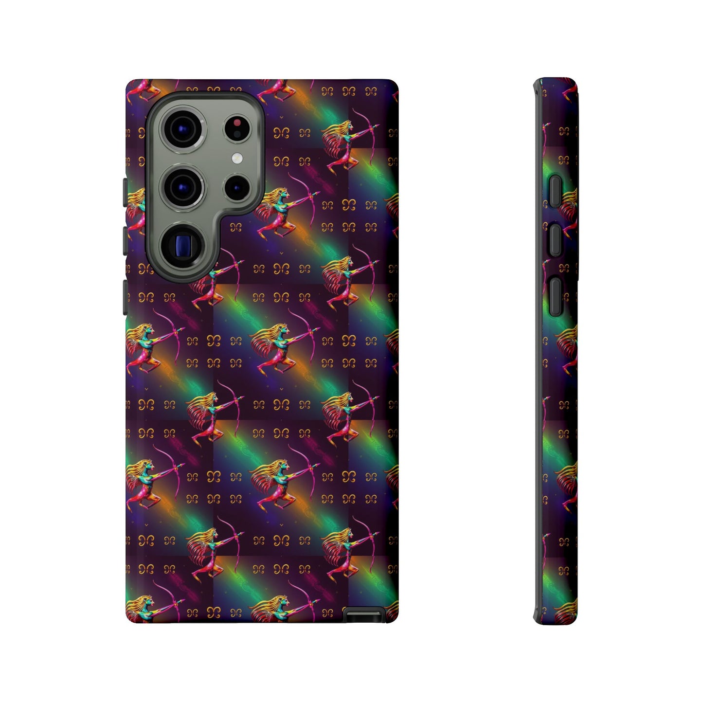 Tough Cases, Sagittarius, Zodiac v1, Metal Pattern